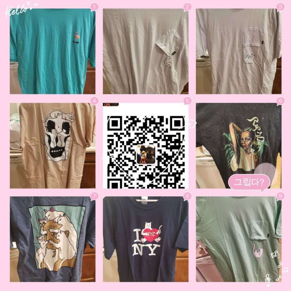 NEW Ripndip I Love NY RED AND NAVY T SHIRT XL